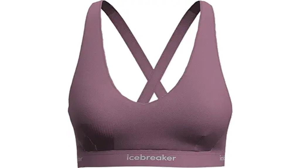merino cool lite racerback bra