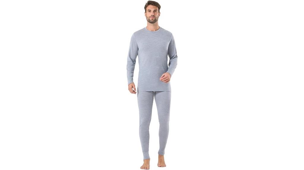 merino wool base layer set