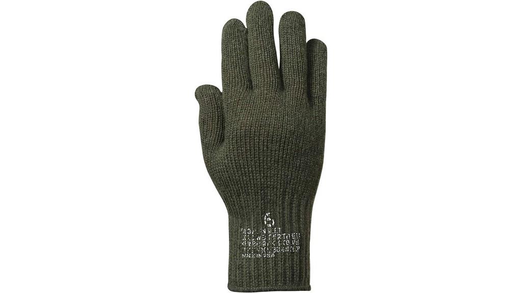 military grade wool glove liners