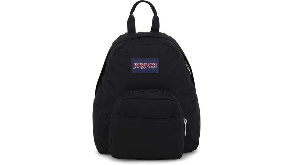 mini black backpack design