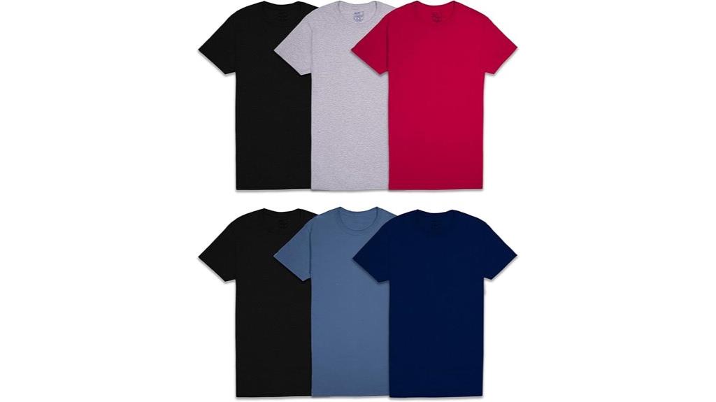 moisture wicking men s crew t shirts