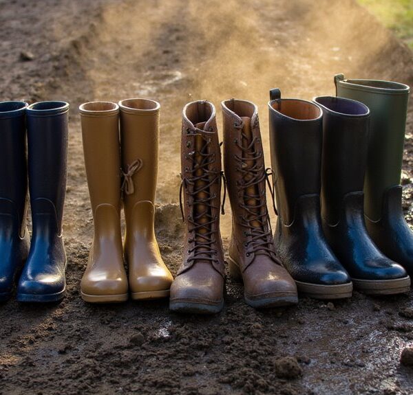 mud resistant waterproof footwear