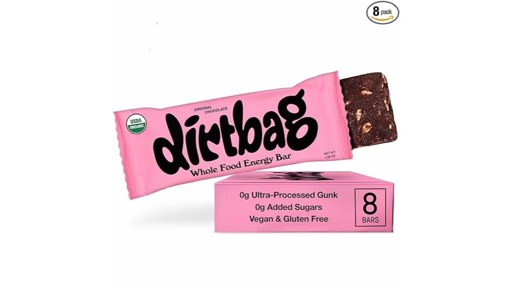 organic chocolate energy bars