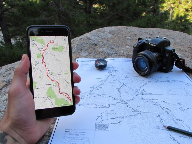 outdoor navigation app tools