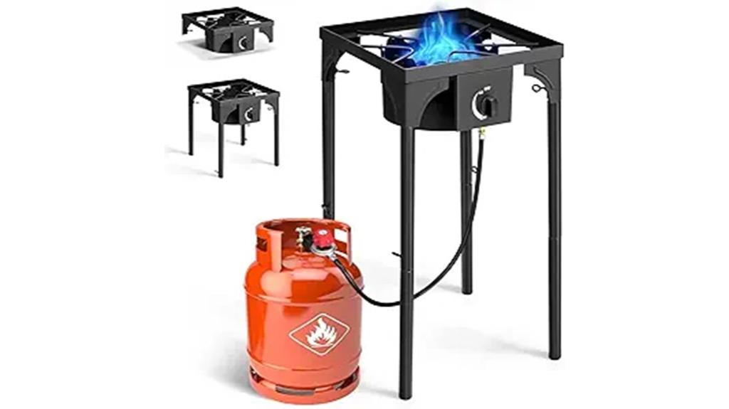 outdoor propane gas stove