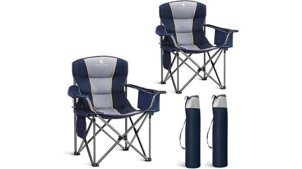 oversized heavy duty camping chairs