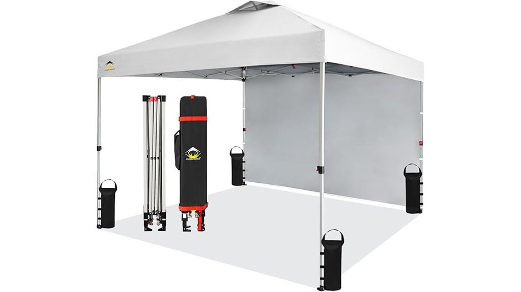 pop up canopy with walls