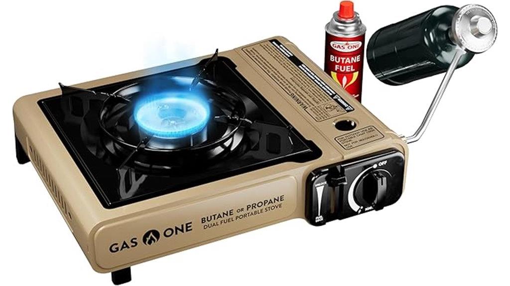 portable dual fuel stove