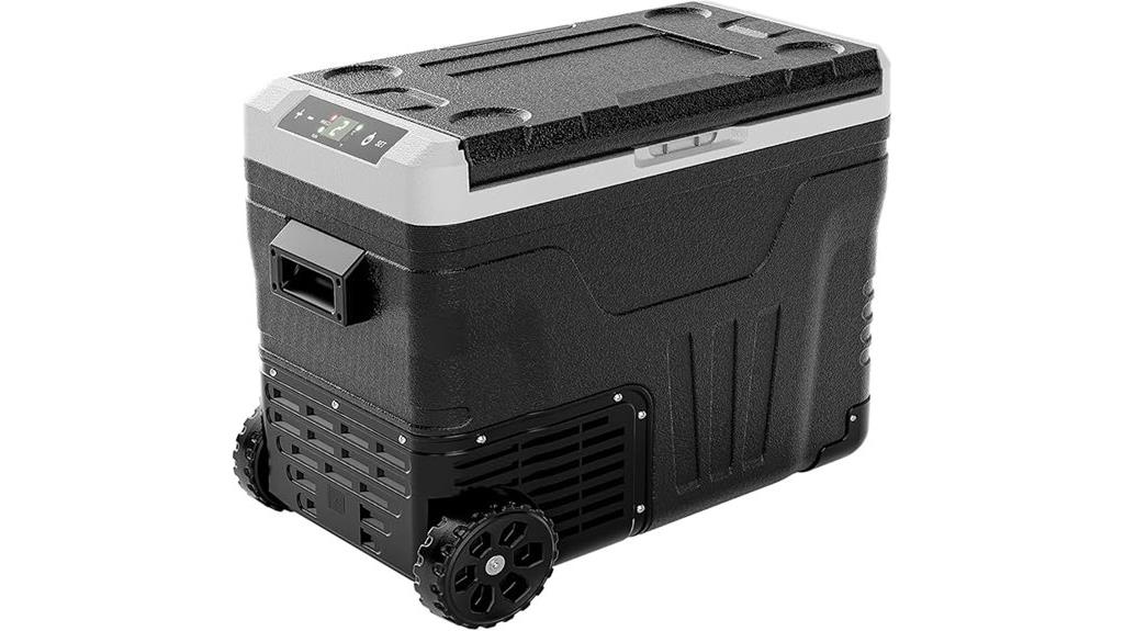 portable electric cooler wheels
