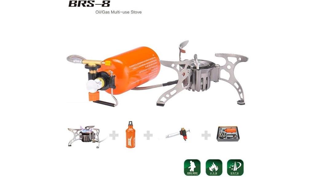 portable multi fuel camping stove