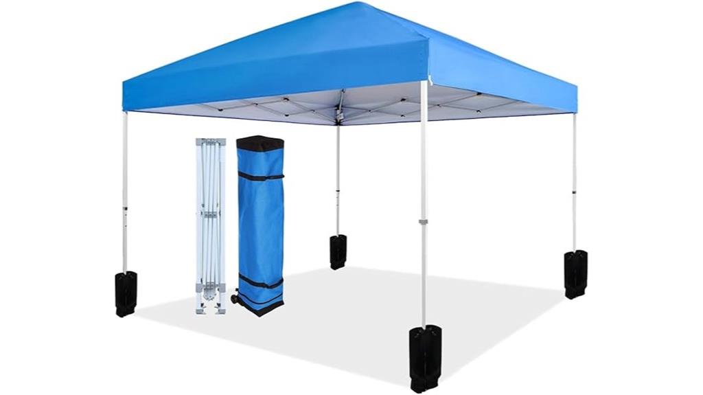 portable outdoor canopy tent