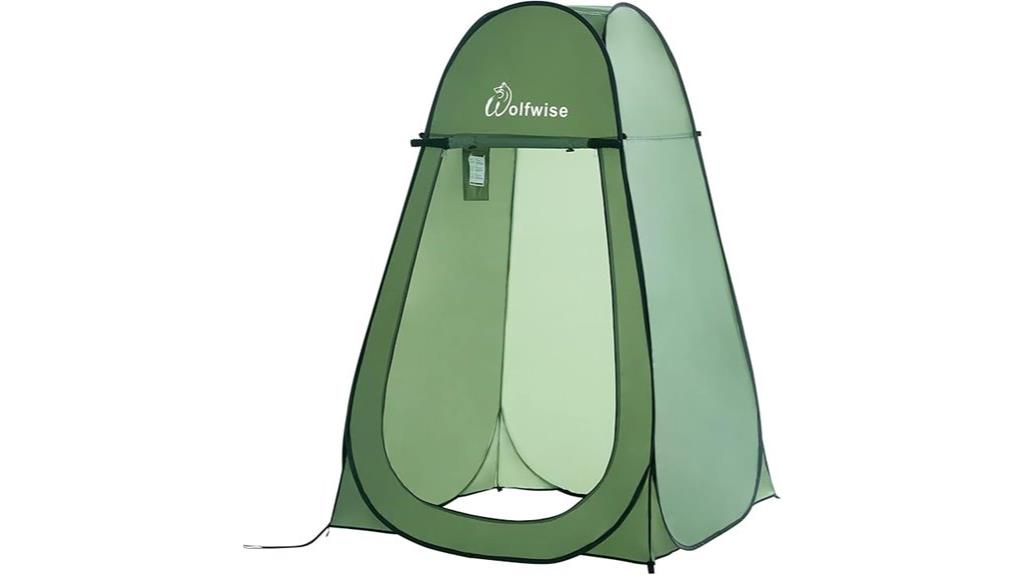 portable privacy shower tent