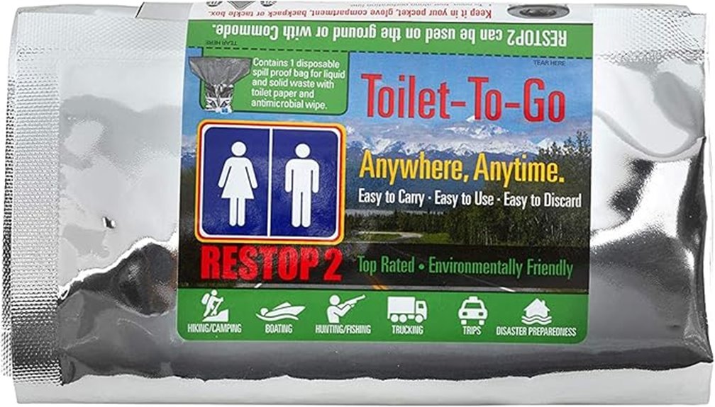 portable toilet waste supplies