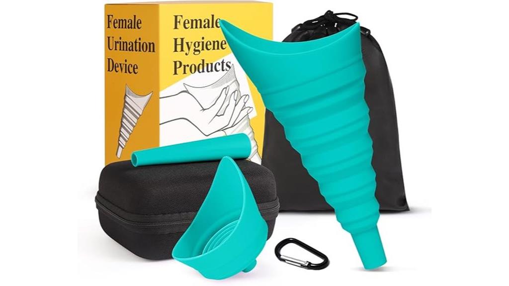 portable urination device set