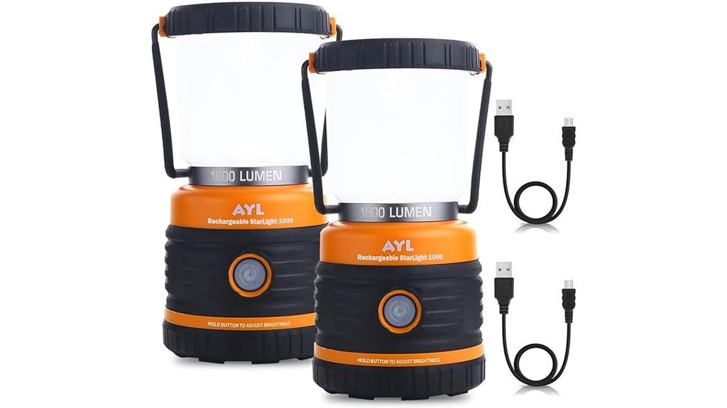 powerful rechargeable camping lanterns