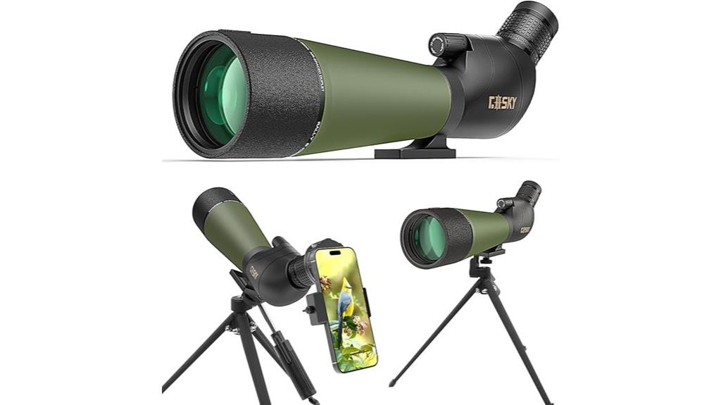 powerful spotting scope bundle