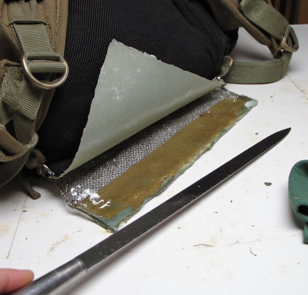 preventing backpack fabric separation