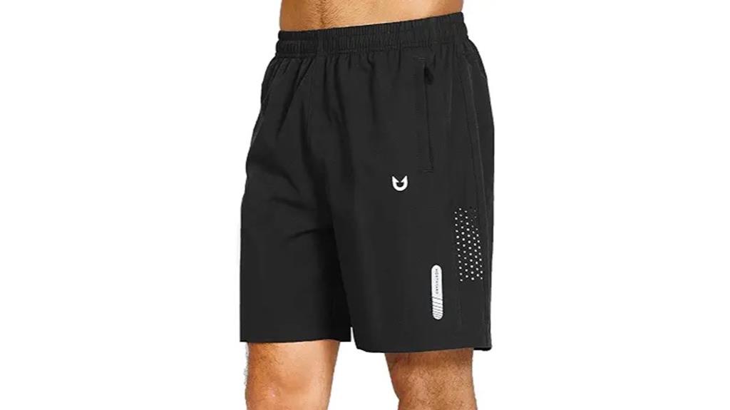 quick dry athletic running shorts