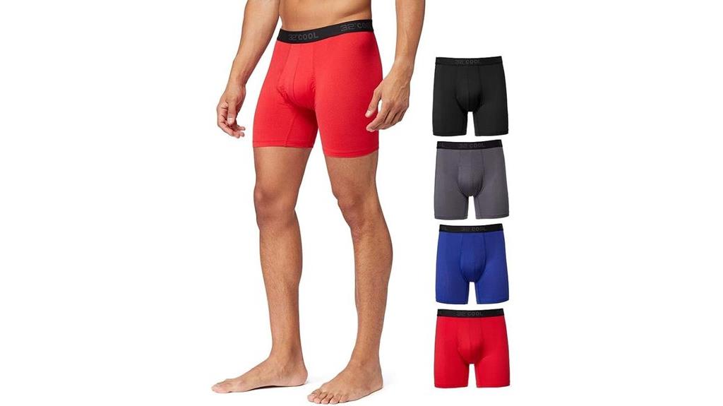quick dry performance boxers