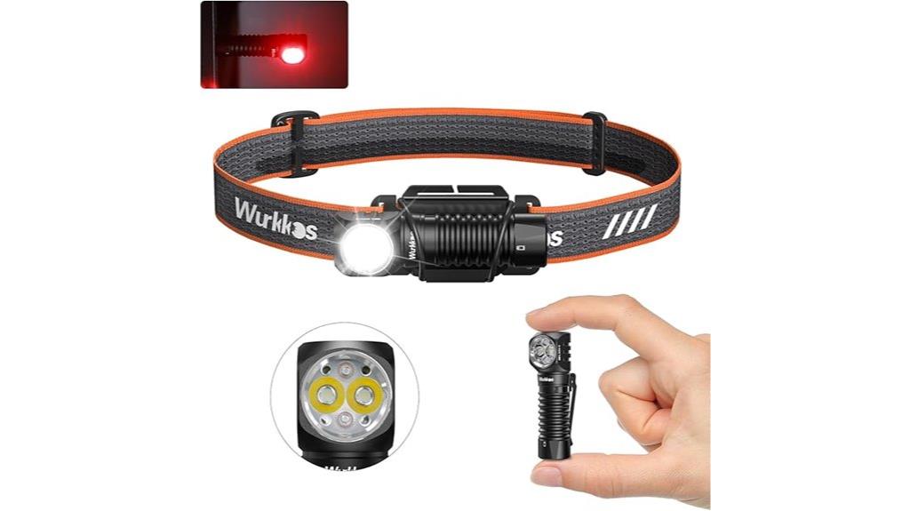 rechargeable led headlamp features