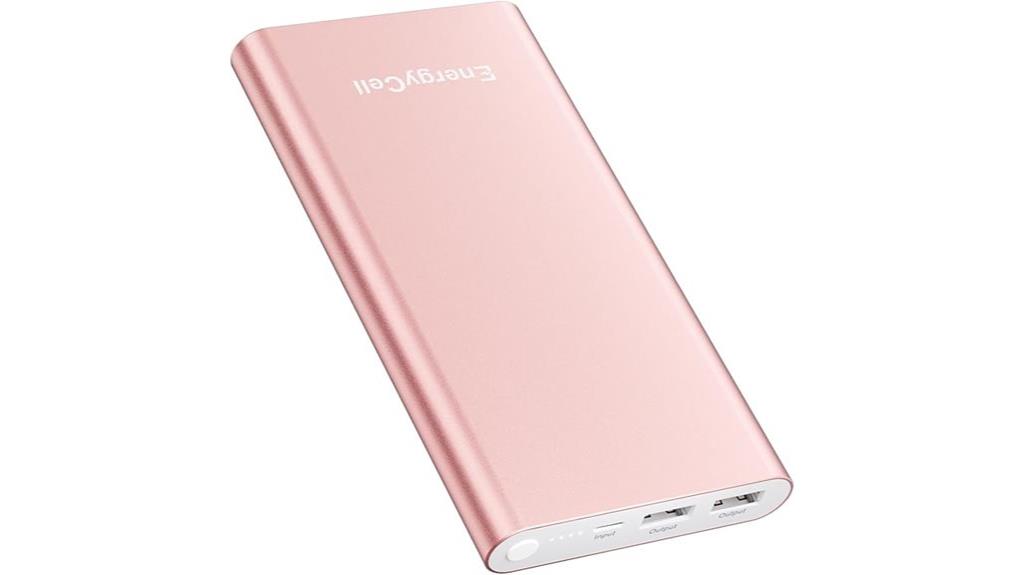 rose gold power bank