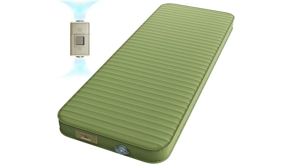 self inflating insulated sleeping pad