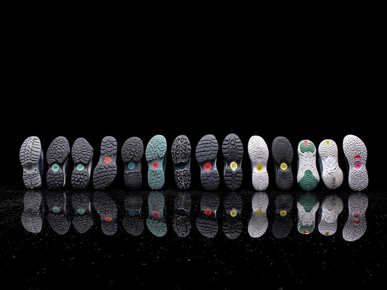 shoes with reliable grip