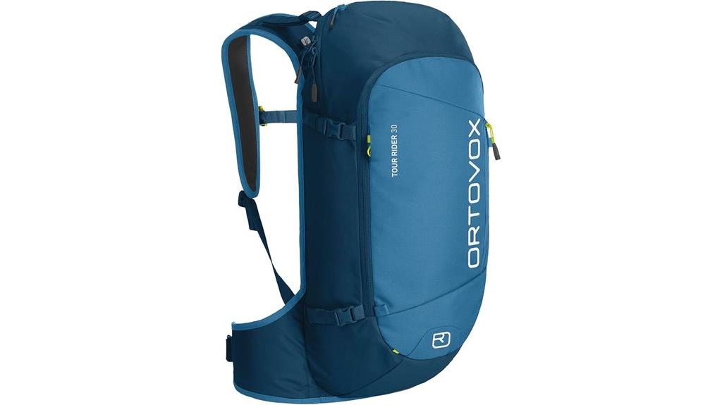 ski touring backpack features