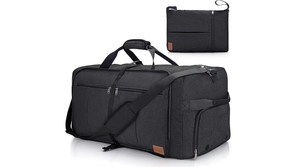 spacious waterproof travel bag