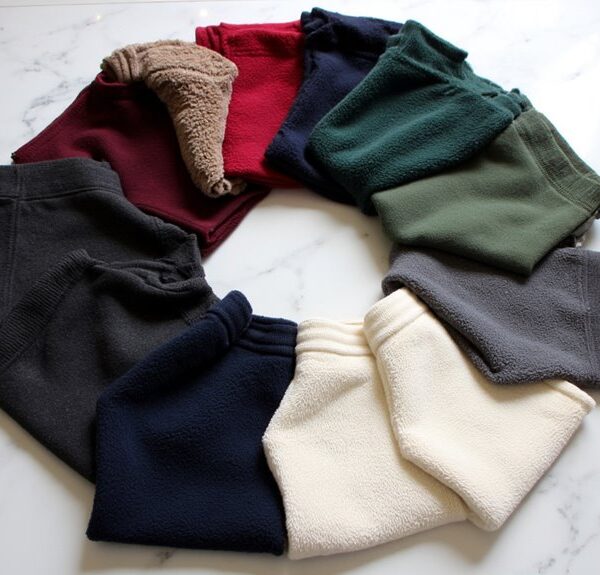 stylish fleece pants for women