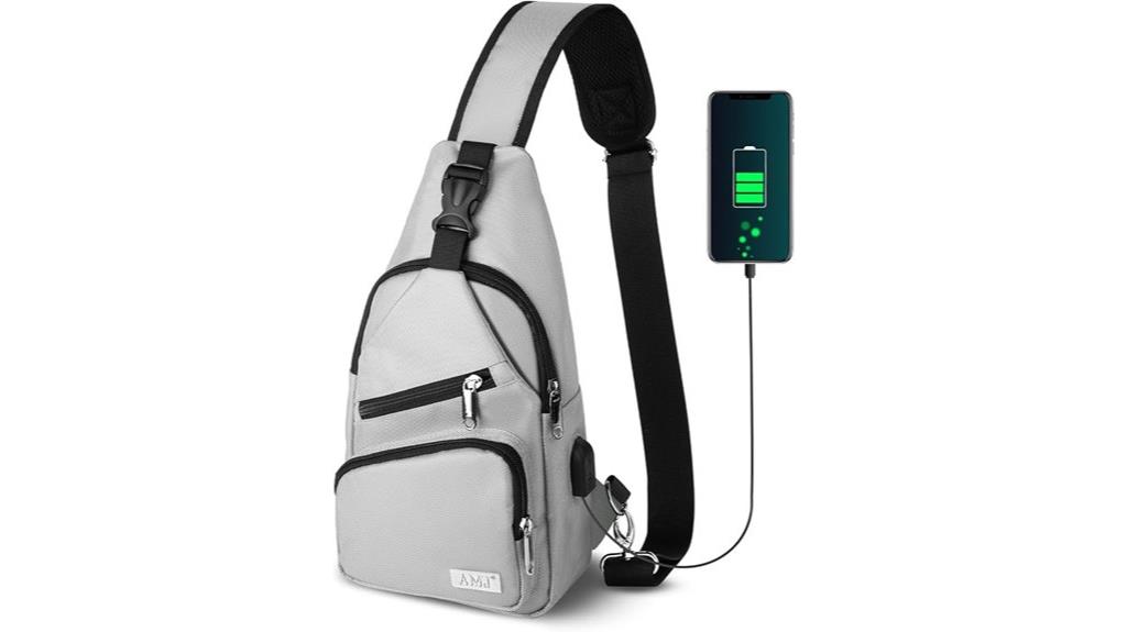 stylish unisex crossbody bag