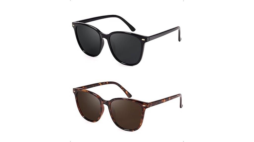 stylish uv400 sunglasses pack