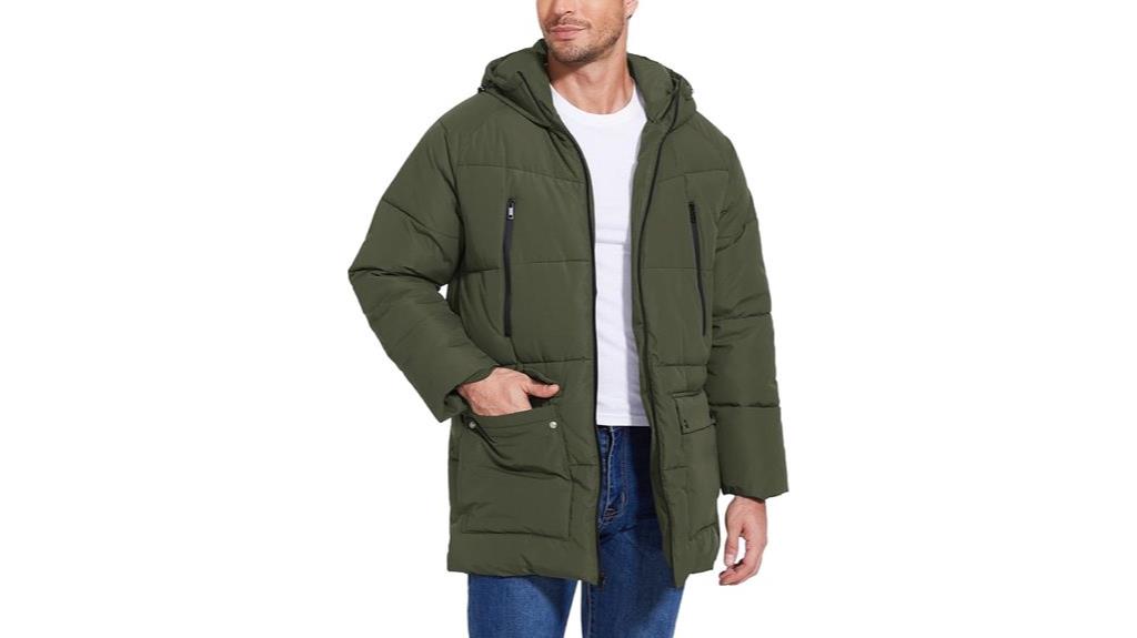 stylish winter hooded jacket