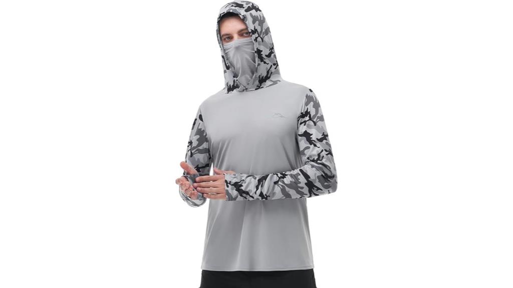 sun protection fishing hoodie