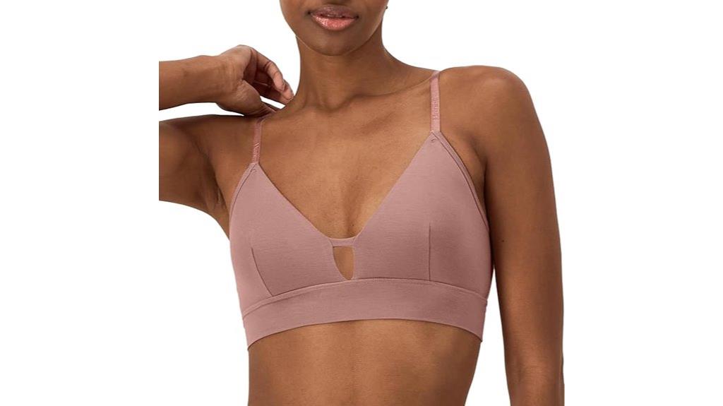 supersoft longline bralette design