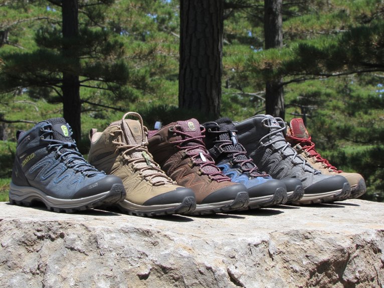 supportive hiking shoes selection