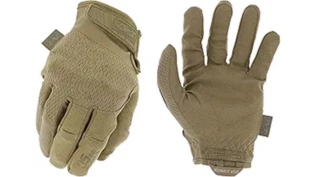 tactical high dexterity work gloves