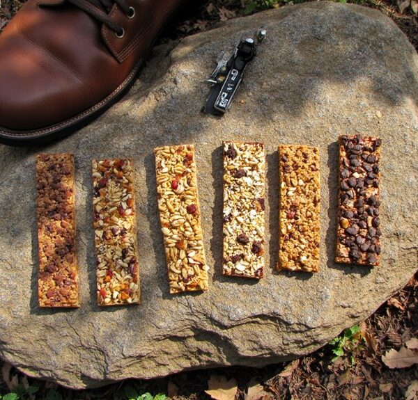tasty energy bars hiking