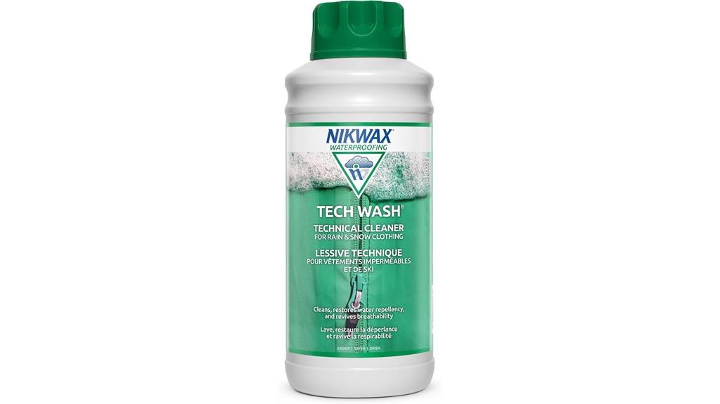 technical cleaner for jackets