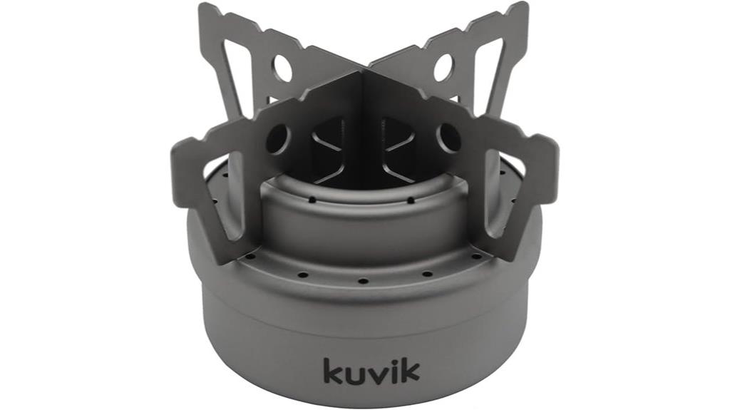 titanium backpacking alcohol stove