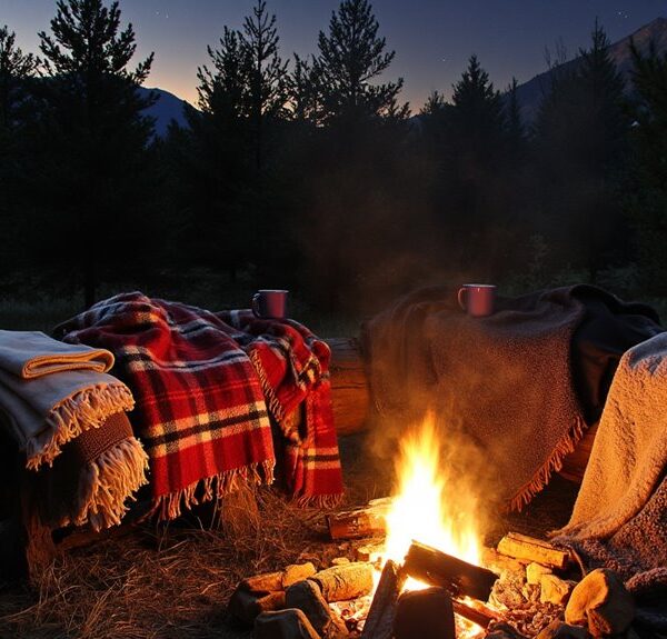 top cozy camping wool blankets