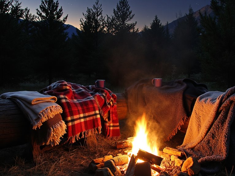 top cozy camping wool blankets