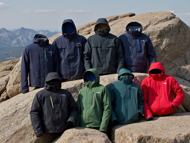 top waterproof windproof jackets