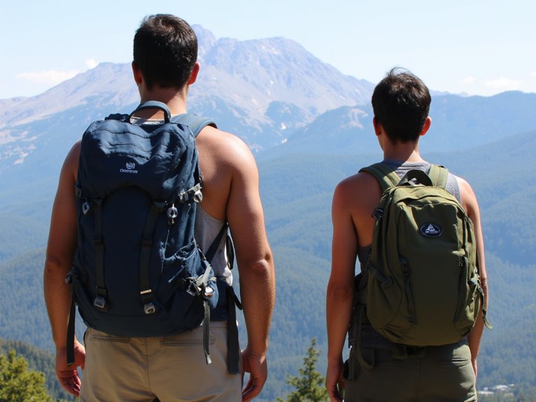 torso length determines backpack fit