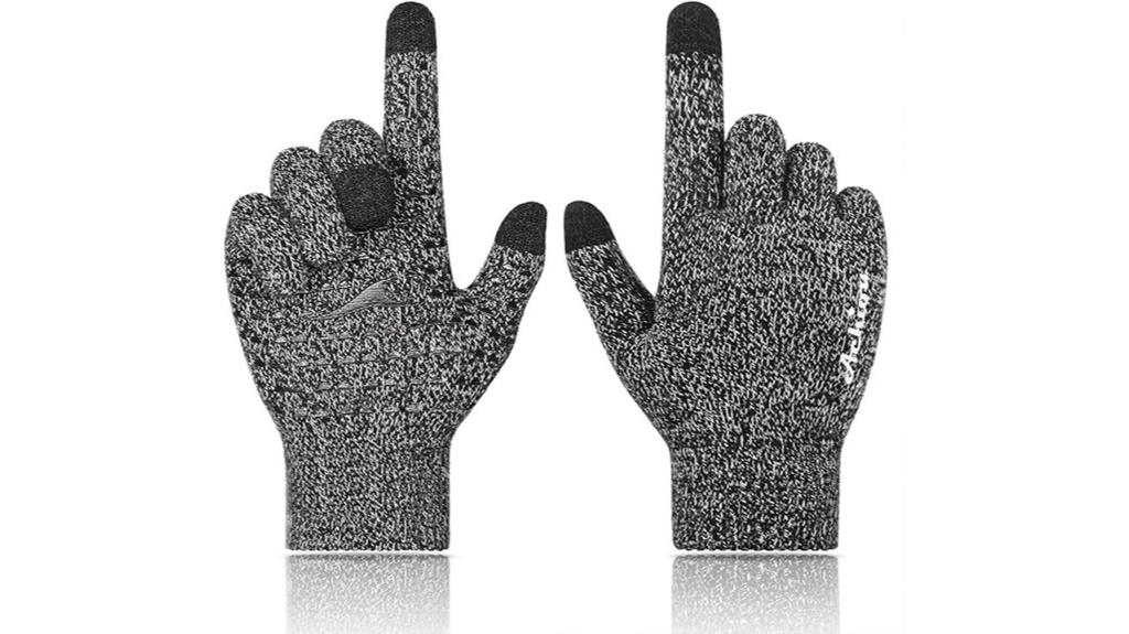 touch screen thermal gloves