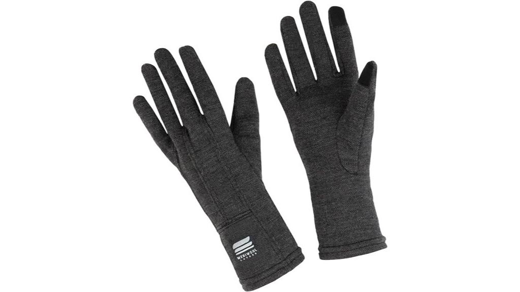 touchscreen friendly wool gloves