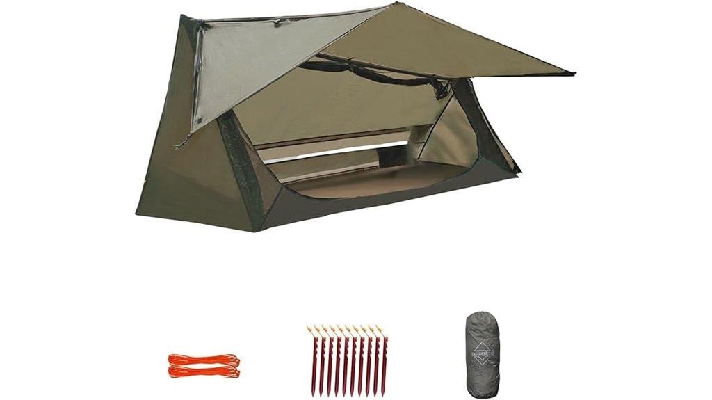 ultralight backpacking bivy tent