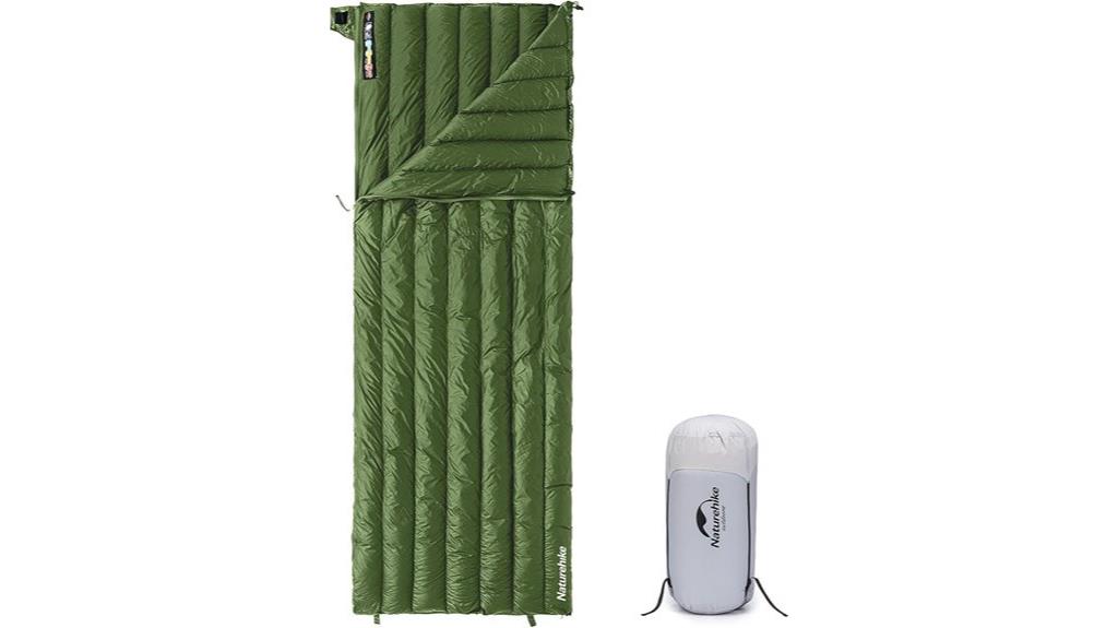 ultralight down sleeping bag