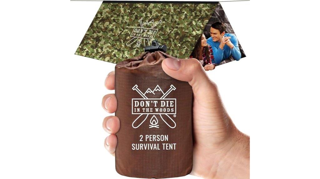 ultralight emergency survival tent