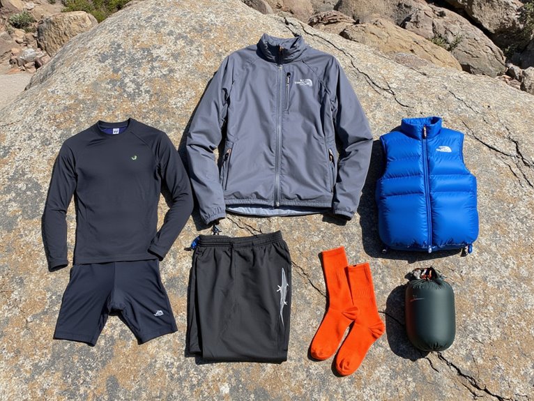 ultralight fastpacking clothing system